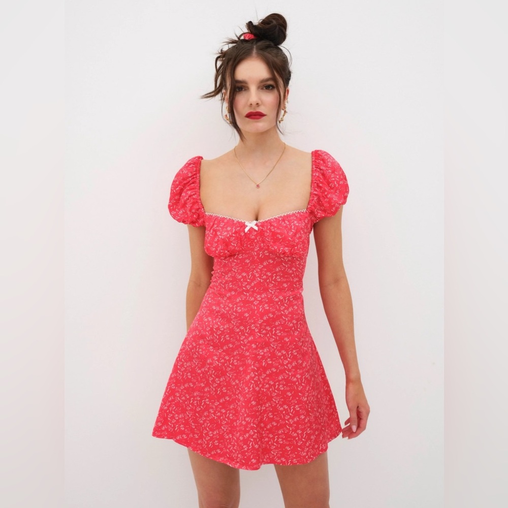 For love and lemons, atonia mini dress